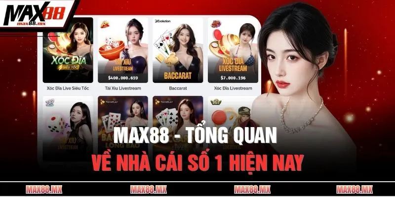 MAX88 - Tổng quan về nhà cái số 1 hiện nay