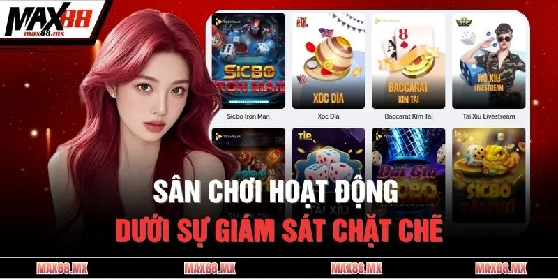 Sân chơi hoạt động dưới sự giám sát chặt chẽ